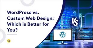 Custom vs Template WordPress Site